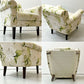 イデー IDEE ラインソファ LINE SOFA ラウンジソファ 1Pソファ 1人掛け ファブリック 花柄 クラシカルスタイル ●