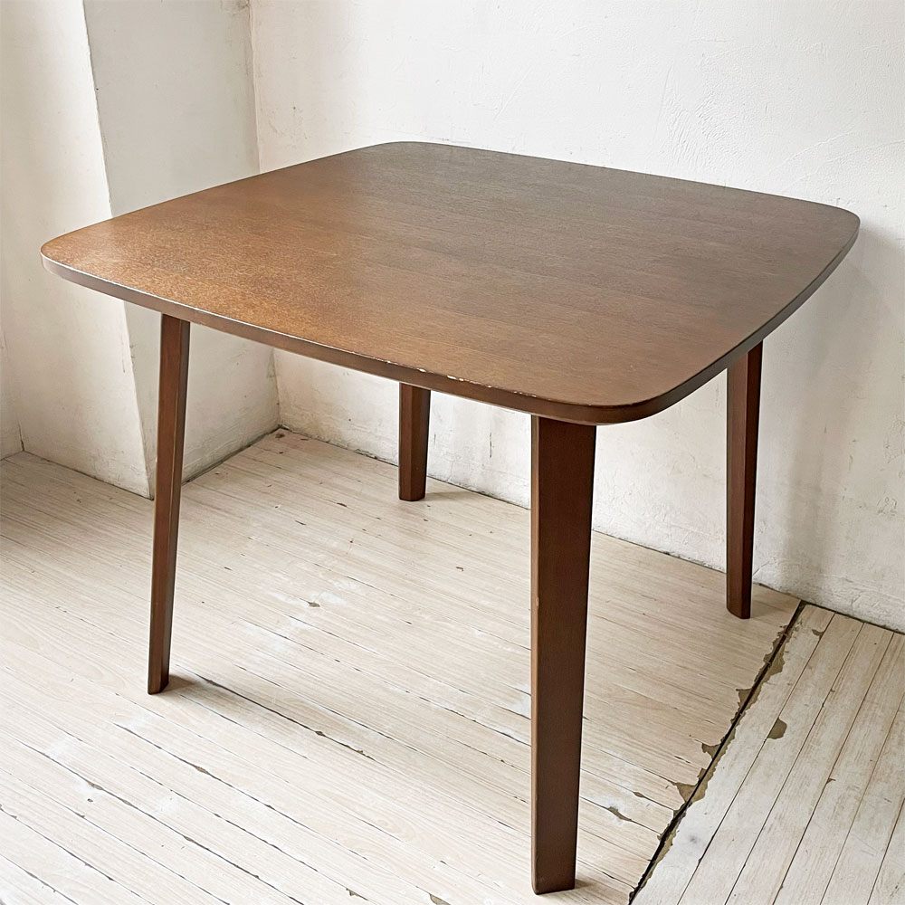 冨士ファニチア FUJI FURNITURE アハティ Ahti ダイニングテーブル ウォールナット材 中村昇 廃盤 ★