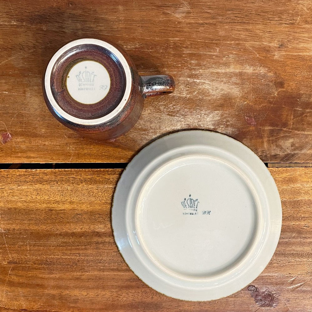 デシレ DESIREE ツーレ Thule コーヒーカップ＆ソーサー C＆S デンマーク 北欧食器 C ◎