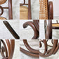 マルニ maruni ロッキングチェア Bentwood rocking chair  ラタン 曲木 ベントウッド オールドマルニ ブラウン ●