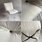 リーンロゼ ligneroset ロゼカラン ROSET Calin steel leg ダイニングチェア  ブラック×ホワイト キルティング スチールレッグ パスカル ムールグ フランス A ♪