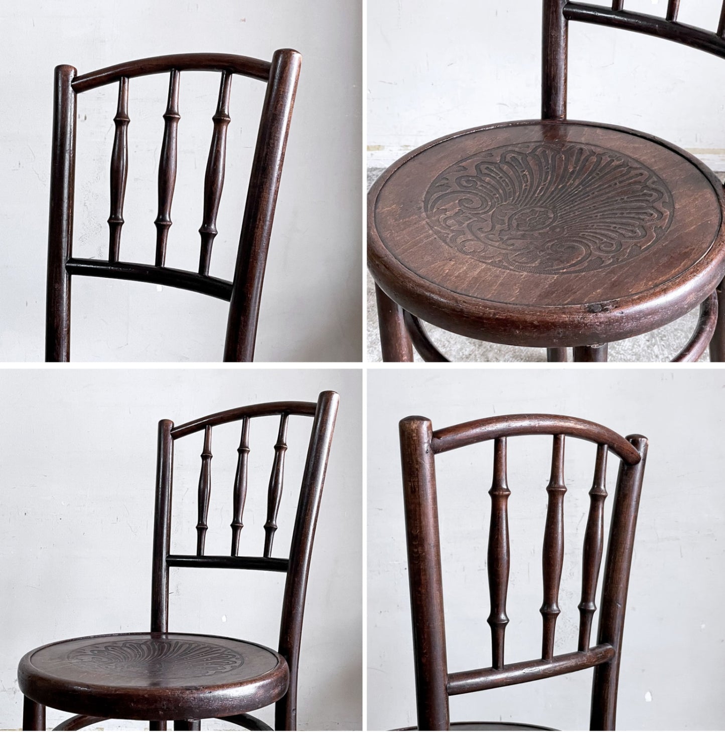 ポリッシュベントウッドファニチャーインダストリー Polish Bentwood Furniture Industry ベントウッドチェア ダイニングチェア 曲木 ポーランド ビンテージ ■