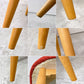 イデー IDEE コショネチェア COCHONNET CHAIR ダイニングチェア オーク材 ナチュラル ファブリック レッド系 モダン 現状品 ●