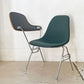 ハーマンミラー Herman Miller サイドシェルチェア セカンド 2nd ビンテージ アプホルスター スクールベース スタッキングベース 肘掛けテーブル付 イームズ ミッドセンチュリー B ★