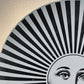 フォルナセッティ Fornasetti ウォールランプ 壁掛け照明 2灯 ソーリ・ア・ヴェンターリオ Soli e Ventaglio ビンテージ 希少 ●