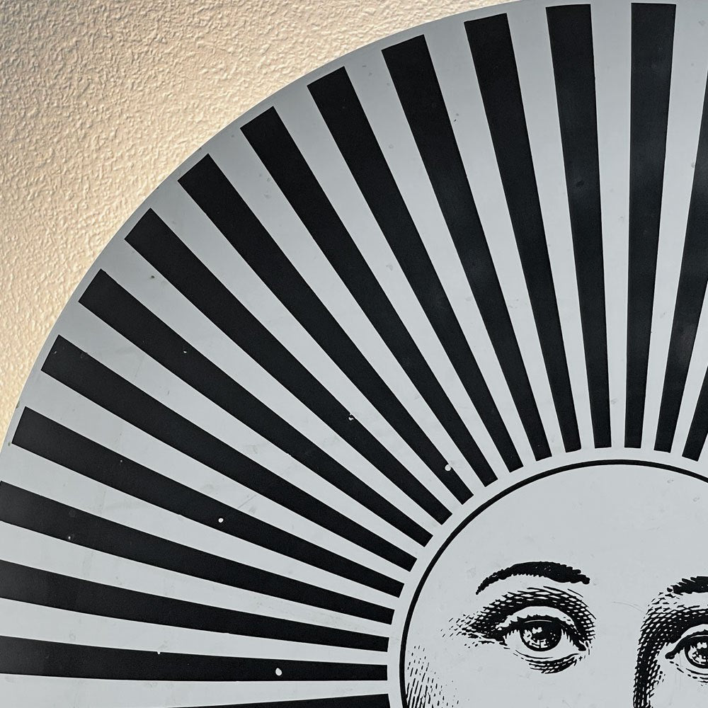フォルナセッティ Fornasetti ウォールランプ 壁掛け照明 2灯 ソーリ・ア・ヴェンターリオ Soli e Ventaglio ビンテージ 希少 ●