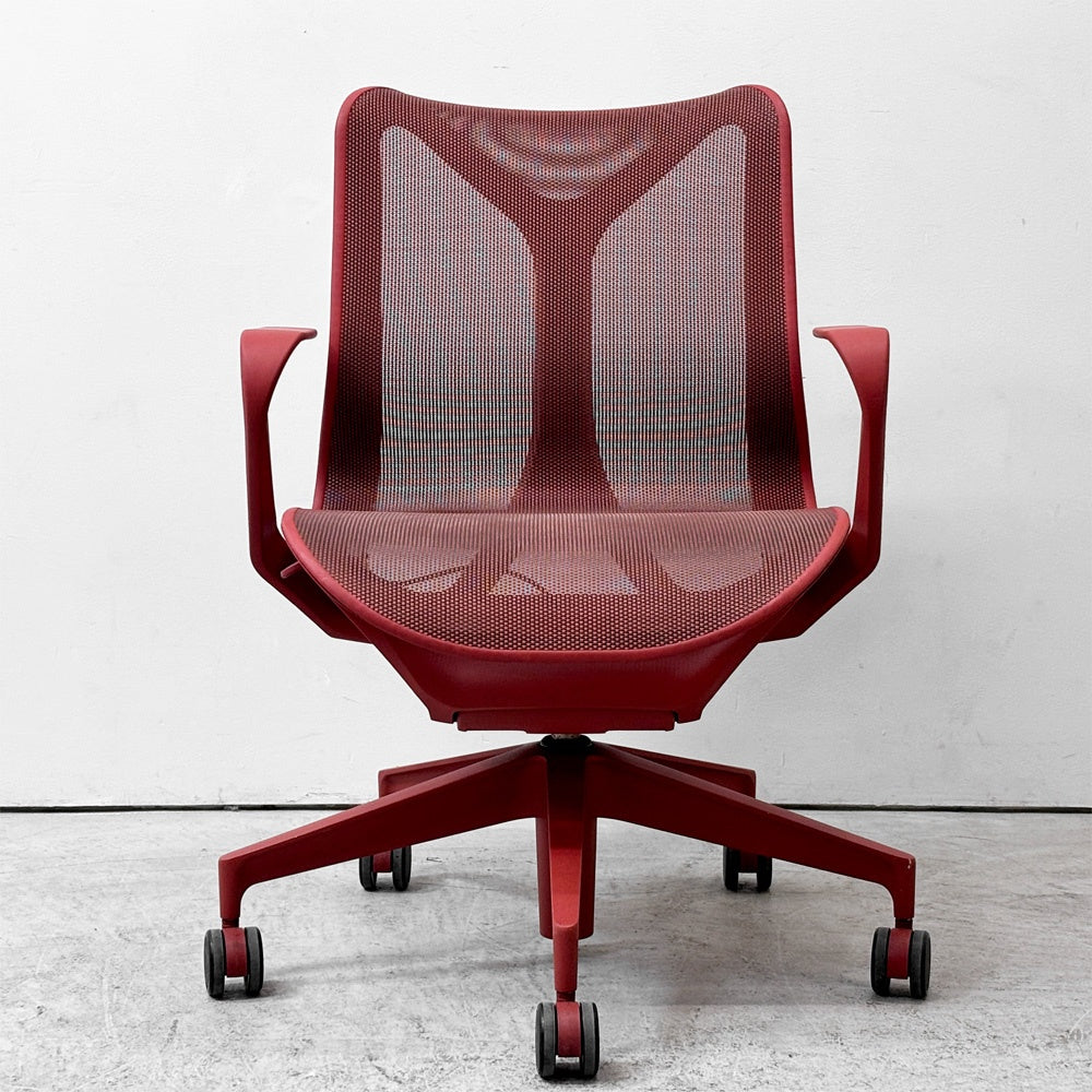 ハーマンミラー Herman Miller コズムチェア Cosm Chair キャニオン ローバック 固定アーム スタジオ7.5 定価￥247,500円- ●