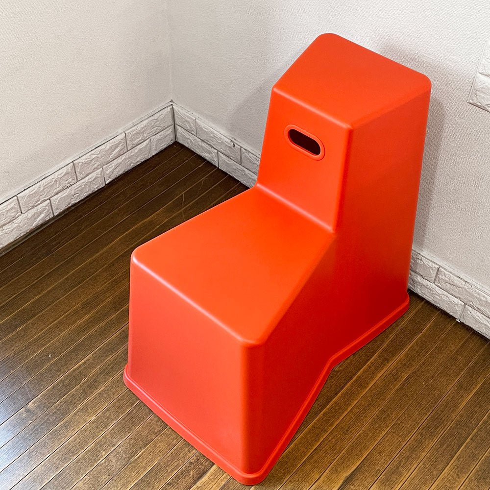 ヴィトラ vitra スツール ツール STOOL TOOL コンスタンチン・グルチッチ スタッキング ポピーレッド スイス 定価48,400円 ◎