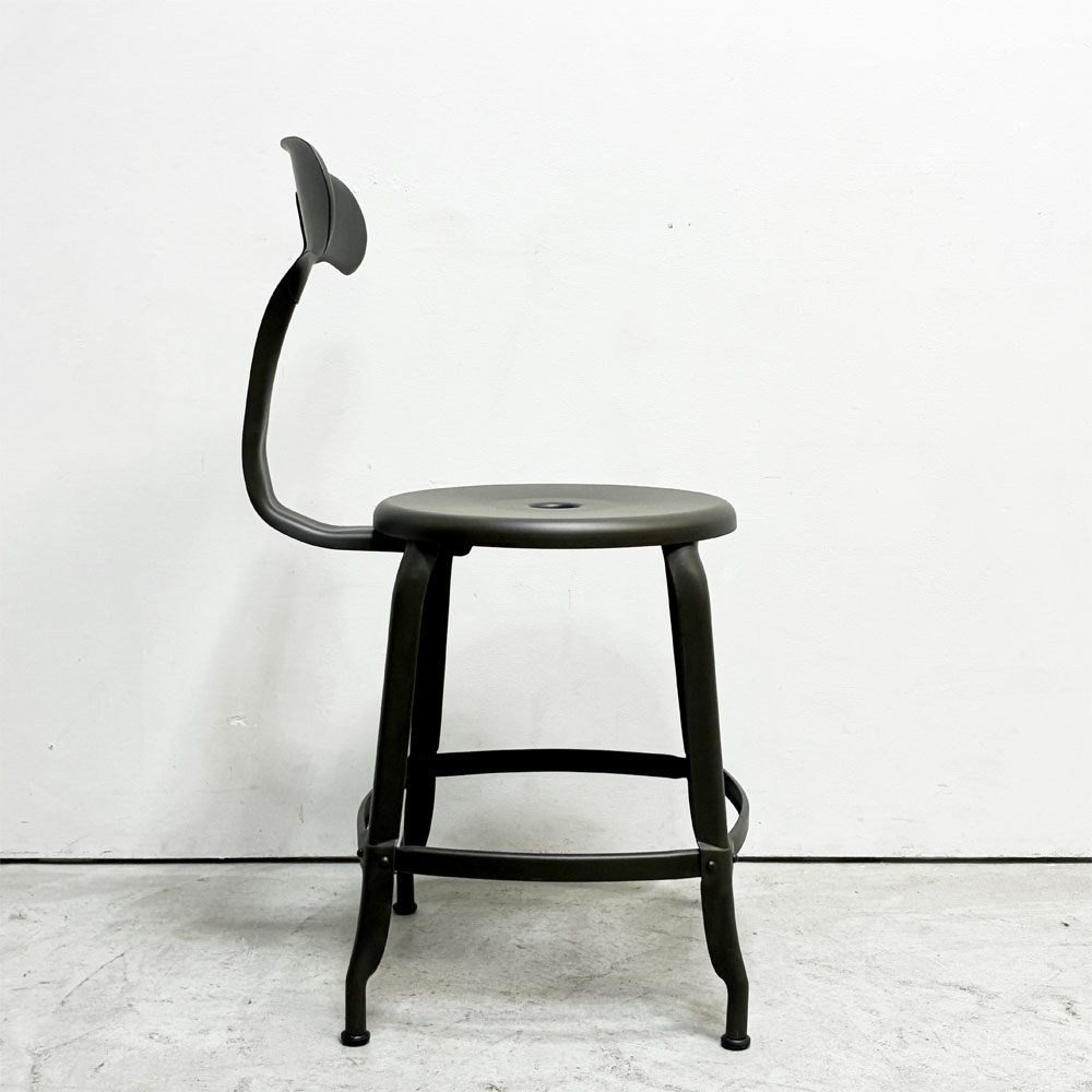 フェールトラヴァイユ FER TRAVAIL ニコルチェア NICOLLE Chair SH45 ダイニングチェア スチール マットクリア仕上げ 別注モデル インダストリアル フランス A ●