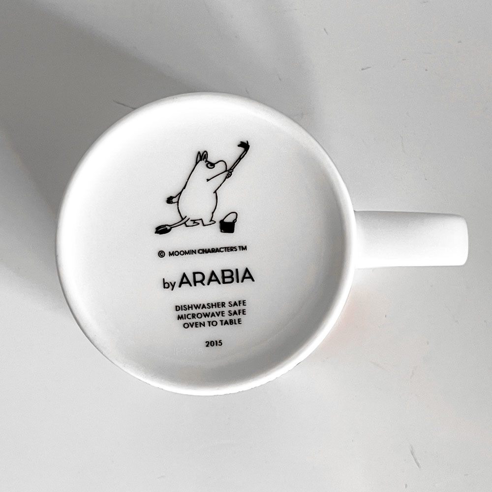 アラビア ARABIA ムーミンマグ MOOMIN 冬眠 ウィンタースリープ 2015年冬限定  トーベ・ヤンソン フィンランド 北欧食器 ■