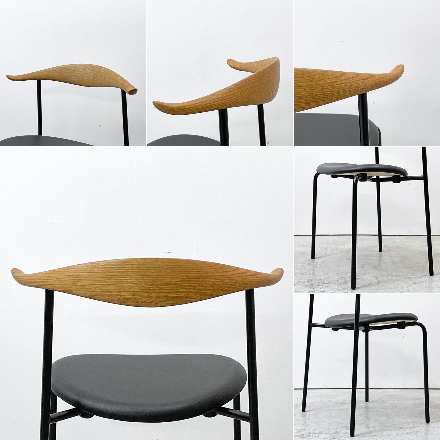 カールハンセン＆サン Carl Hansen & Son CH88P ダイニングチェア オーク材 本革 ハンス J. ウェグナー デンマーク 北欧家具 ●