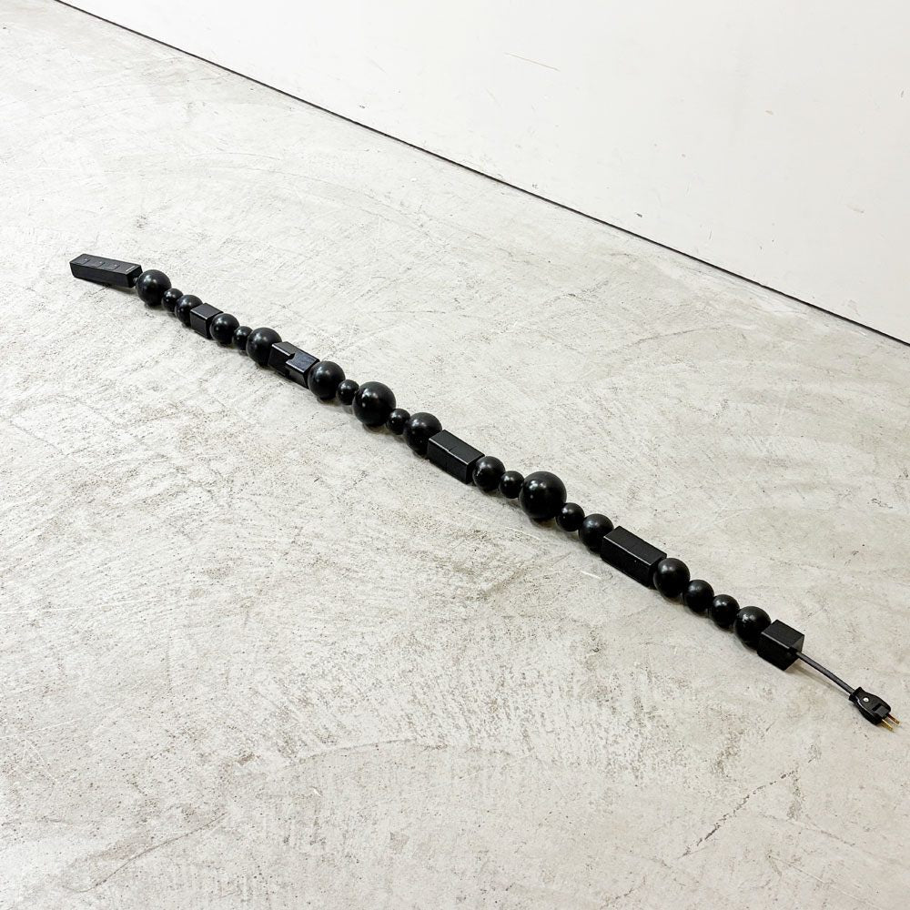 ブレス BLESS ケーブルジュエリーマルチプラグ CABLE JEWELRY MULTIPLUG 配線コード 延長コード WOODEN ELEMENTS 3口 140cm ブラック ●