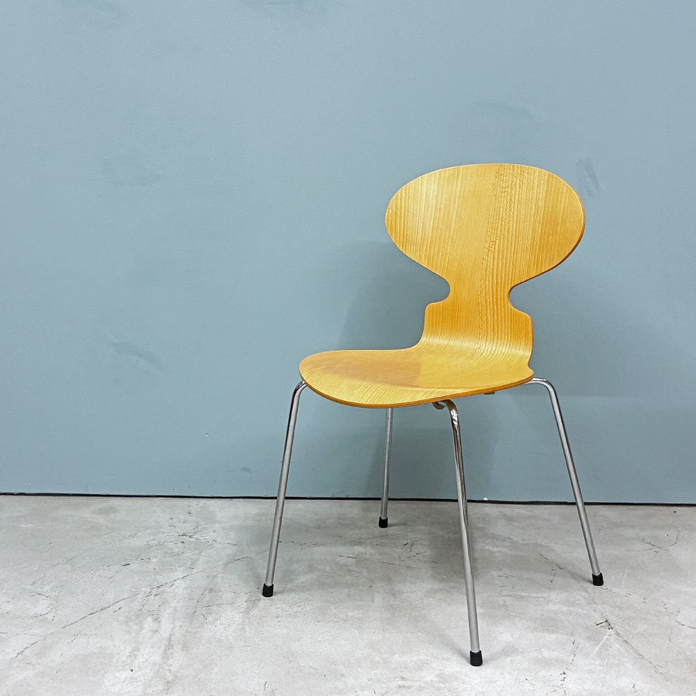 フリッツハンセン Fritz Hansen 3101 アリンコチェア アントチェア 4本脚 ナチュラルビーチ ラッカー仕上げ アルネ・ヤコブセン K ◎
