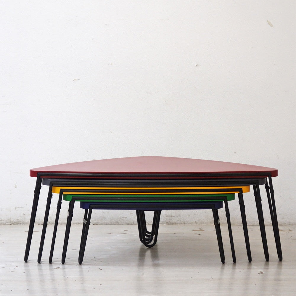 カッシーナ Cassina 519 PETALO ペタロ ローテーブル ネストテーブル 5pcs シャルロット・ペリアン Charlotte Perriand ●