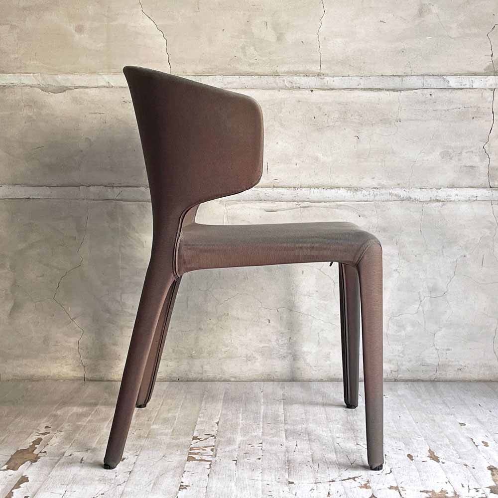 カッシーナ Cassina オラ 367 HOLA アームチェア ファブリック ハンス・ウェッツスタイン 参考定価￥228,000- 現状品 B ♪