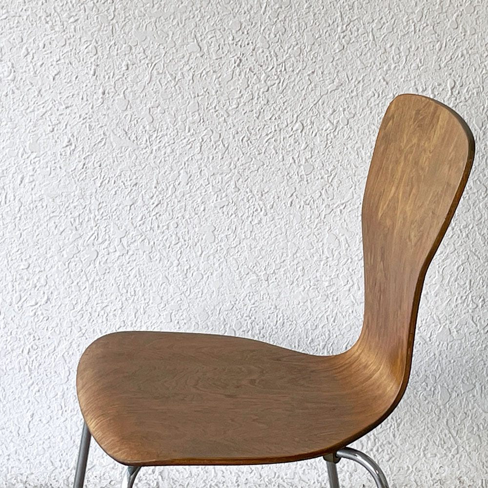 アスコ ASKO ニッケ Nikke ダイニングチェア model 9019 プライウッド Tapio Wirkkala ビンテージ 北欧家具 フィンランド 希少 ◇