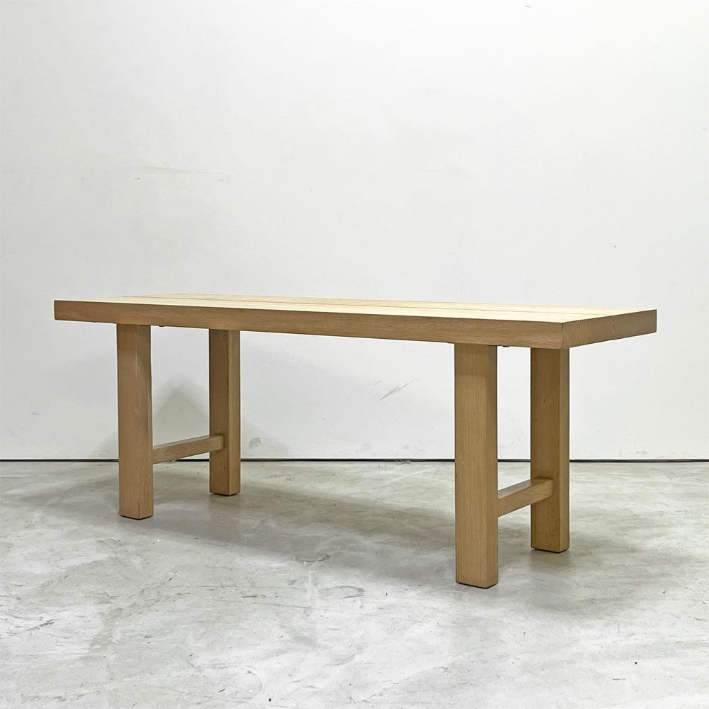 アクタス ACTUS スローハウス SLOW HOUSE ジャルビ JARVI ベンチ リビングテーブル レッドオーク材 W115cm ナチュラルスタイル ●