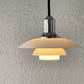 ルイスポールセン Louis Poulsen PH2/1 Pendant ペンダントライト 乳白ガラス シルヴァークローム Φ20cm ポール・ヘニングセン 定価112,200円 ◇