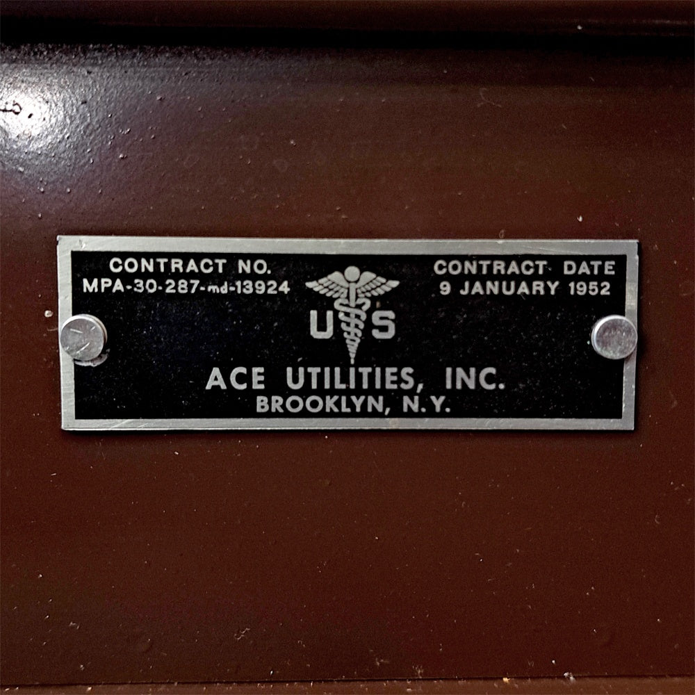 ACE UTILITIES, INC. スチールキャビネット 1ドロワー 1ドア グレー H89cm P.F.S取扱 ●