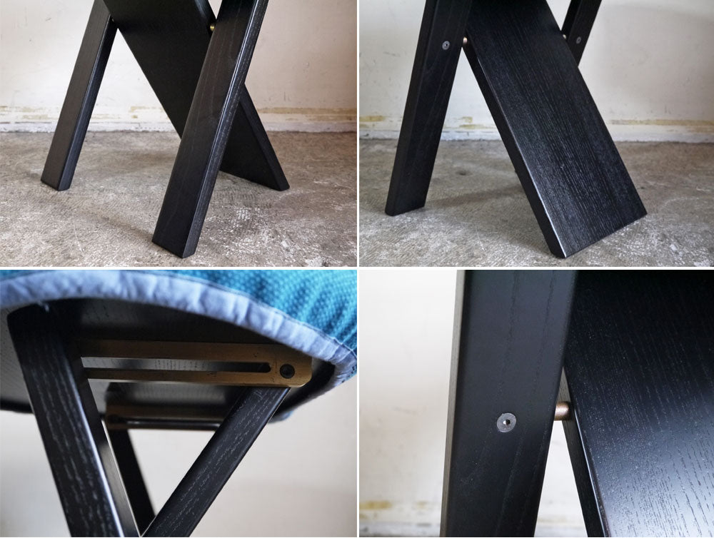 Gigi Sabadin フォールディングチェア スツール イタリア 希少 ■