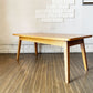 パシフィックファニチャーサービス P.F.S. デペンデントハウス ティーテーブル DH TEA TABLE ローテーブル Sサイズ W102cm ナラ材 ライトブラウン 定価￥52,800- ◎