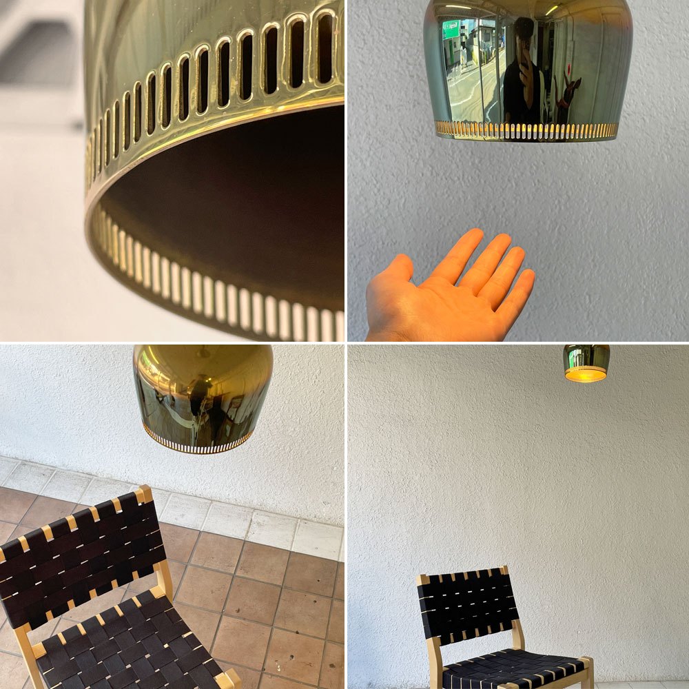 アルテック artek A330S ペンダントライト ゴールデンベル ブラス アルヴァ・アアルト Alvar Aalto 北欧照明 定価￥81,400- ◇