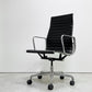 ハーマンミラー Herman Miller アルミナムグループ エグゼクティブチェア ハイバック レザーシート 本革 ブラック 5本脚 C&Rイームズ ミッドセンチュリー ●