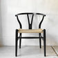 カール ハンセン＆サン Carl Hansen & son CH24 Yチェア ハンス・J・ウェグナー ビーチ材 ブラックラッカー ペーパーコード 日本仕様 参考定価104,500円 ★