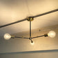 アクメファニチャー ACME Furniture ソリッドブラスランプ 3アーム ブラックアーム SOLID BRASS LAMP 真鍮 シーリングライト ミッドセンチュリー 廃番カラー 参考定価￥106,700- ■