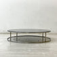 カッシーナ Cassina イル ILE センターテーブル ローテーブル ラウンド ブラック ガラス天板 Φ92cm ピエロ・リッソーニ Piero Lissoni モダン ●