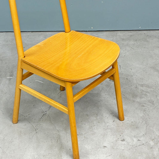 アノニマスデザイン プライウッド ダイニングチェア サイドチェア W40×H77cm ビーチ材 ナチュラル ◎