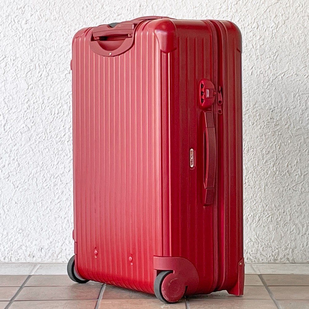 リモワ RIMOWA サルサ SALSA スーツケース ポリカーボネート キャリーバッグ レッド 63L 2輪  ◇