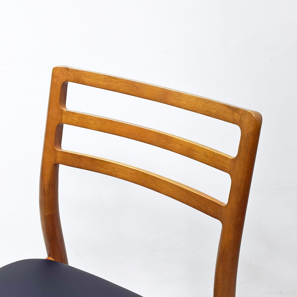ジャーナルスタンダードファニチャー journal standard Furniture j.s.F アロス ダイニングチェア AROS DINING CHAIR ラバーウッド材 合皮レザー ナチュラルモダン 北欧デザイン ●