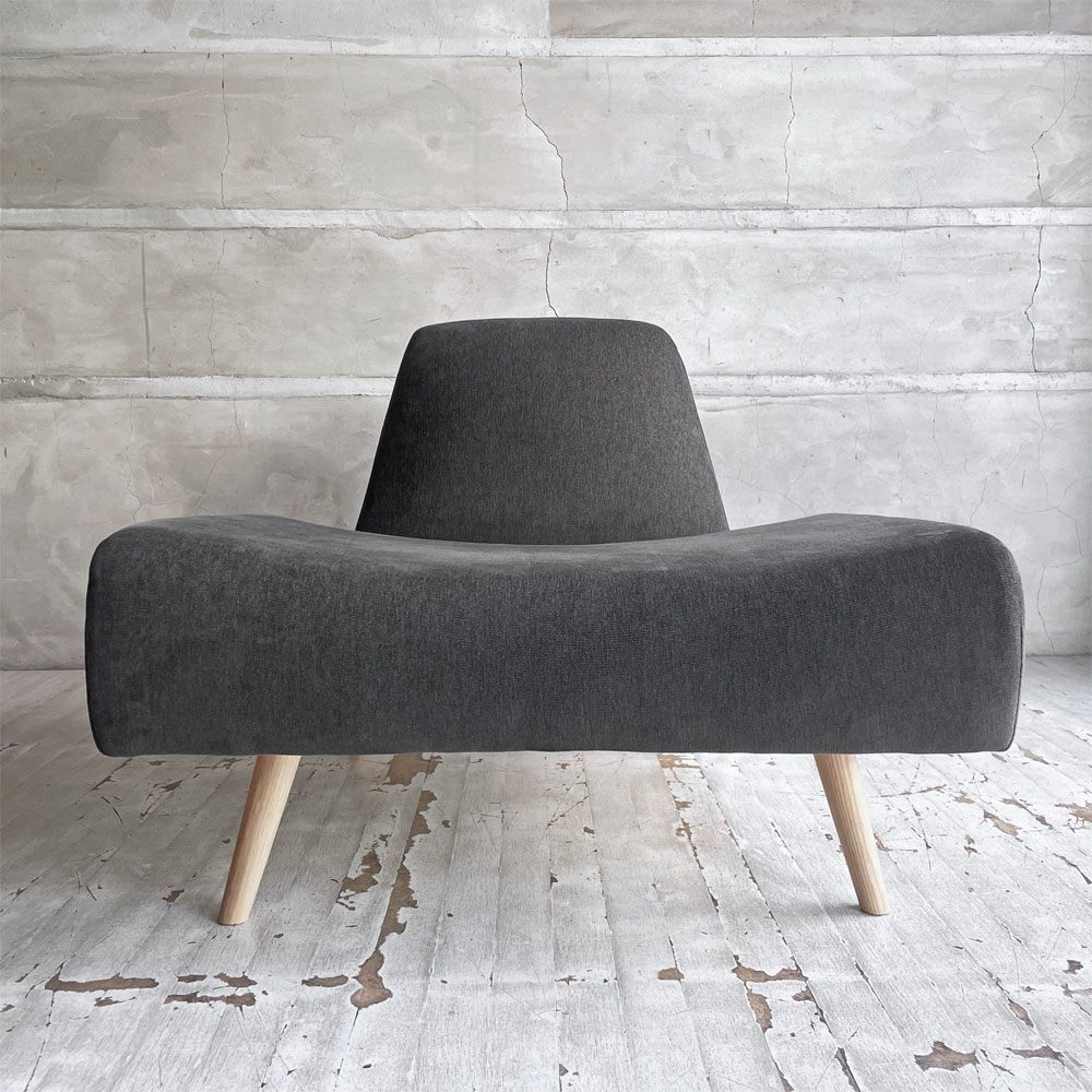 イデー IDEE アーオ ソファ AO SOFA 1Pソファ 1人掛け チャコール 岡嶌要 定価￥54,900- ♪