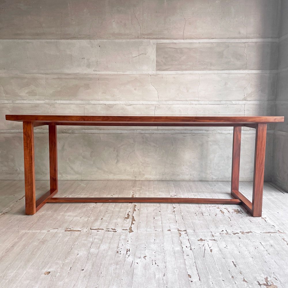 アクタス ACTUS ファイン Fine ダイニングテーブル ウォールナット材 ウレタン塗装 W180cm 廃番 シンプルモダン ♪