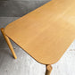 カリモクニュースタンダード Karimoku キャストール ダイニングテーブル CASTOR TABLE 150 国産ナラ材 ピュアオークカラー 定価145,200円 ♪