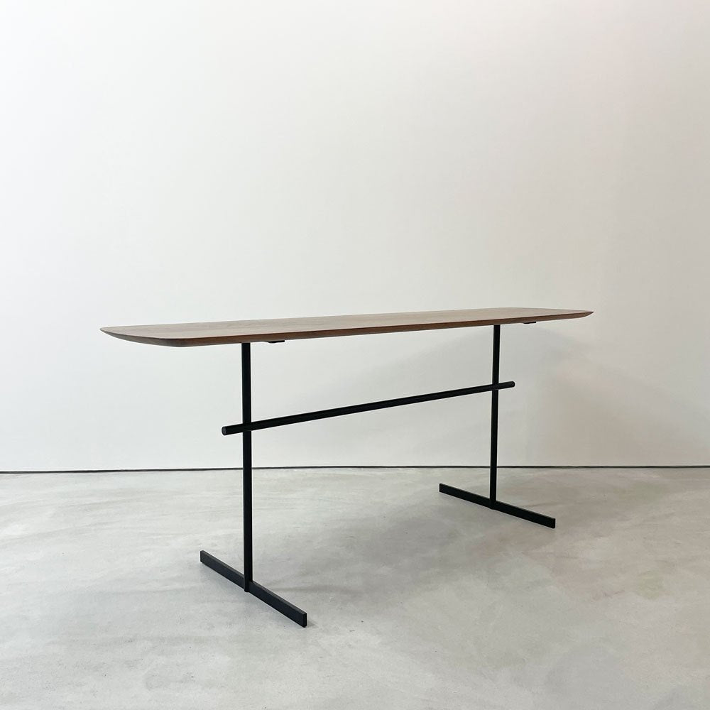 リーンロゼ ligne roset ロゼプラド ROSETPRADO ソファテーブル ウォールナット W132cm クリスチャン・ウェルネール ●