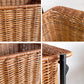 イデー IDEE ワラビー WALLABY バスケットスタンド BASKET STAND ラタン スチール ブラック ■
