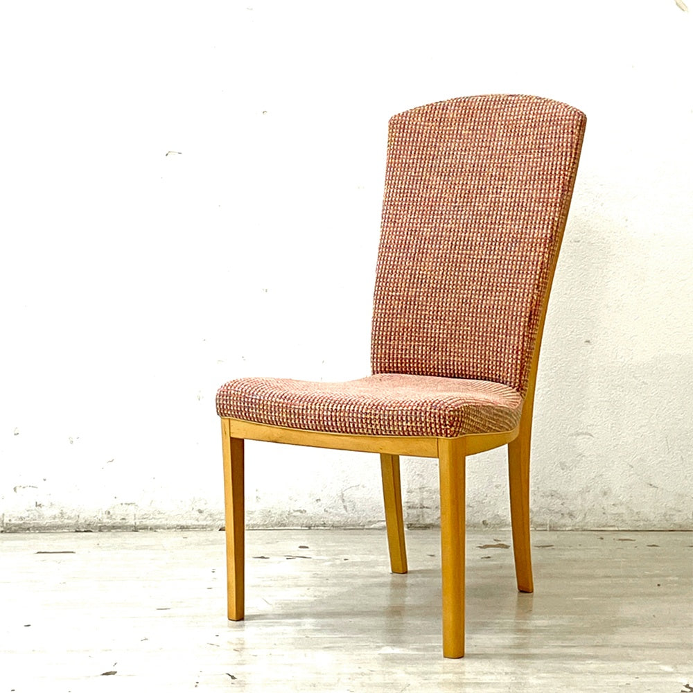 カリモク Karimoku CT7805 ダイニングチェア ハイバックチェア ファブリック張り オーク材 参考定価\76,000 ●