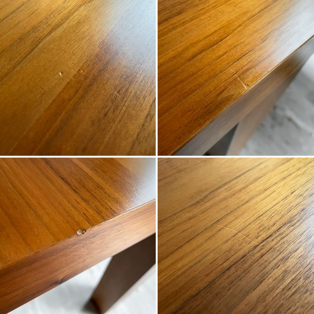 モーダエンカーサ moda en casa クラブ club ダイニングテーブル ウォールナット材 W125cm デンマーク 北欧家具 モダンデザイン ♪