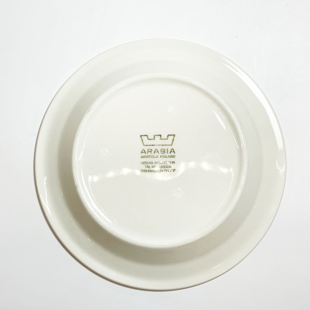 アラビア ARABIA カルタノ Kartano プレート Φ17cm エステリ・トムラ ビンテージ フィンランド 北欧食器 ★