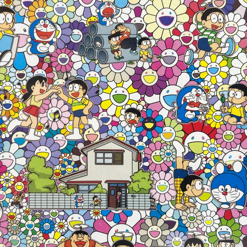 カイカイキキ 村上隆 記憶の中のドラえもん ジグソーパズル 1350ピース 箱付 未使用 未開封品 ●