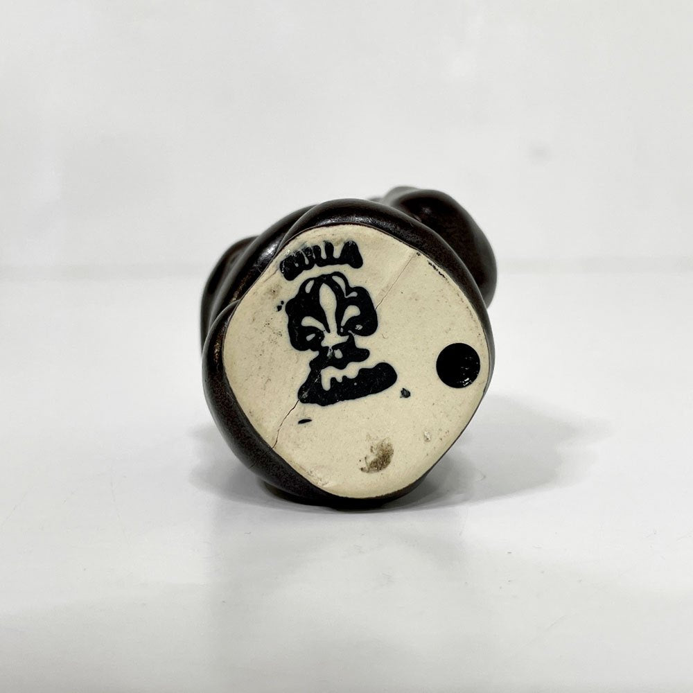 オーケ・ホルム Ake Holm クーラ Kulla トロール Troll オブジェ フィギュリン H8cm 陶器 スウェーデン ビンテージ C ●