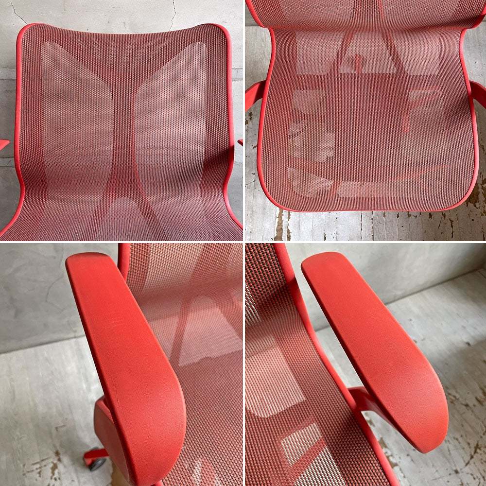 ハーマンミラー Herman Miller コズムチェア COSM CHAIR ローバック デスクチェア オフィスチェア 固定アーム キャニオン studio7.5 定価￥247,500-