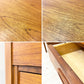デンマークビンテージ Danish Vintage チーク材 両袖デスク 袖机 パーソナルデスク 北欧家具 ●