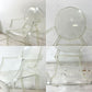 カルテル Kartell ルイゴースト Louis Ghost クリスタル アームチェア ダイニングチェア フィリップ・スタルク Philippe Starck イタリアモダン ●