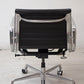 ハーマンミラー Herman Miller イームズアルミナムグループチェア マネージメントチェア アルミバフベース ガス圧昇降仕様 5本脚 キャスタータイプ 本革 イームズ D ●