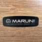 マルニ木工 maruni ポリマ 4428 ラウンジチェア 1Pソファ 孔雀マーク オールドマルニ ジャパンビンテージ レトロモダン ■