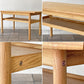 アクタス ACTUS ロッジ LODGE SOFA TABLE ソファテーブル リビングテーブル W110cm オーク材 天板下収納付 参考価格￥56,100- 廃番 ◇