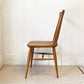 ビンテージ 6スポークバック チェア Vintage 6 spoke back Chair トラディショナル デザイン 無垢材シート キッチンチェア★